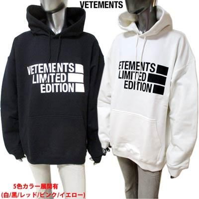 ヴェトモン VETEMENTS メンズ トップス パーカー フーディ 5色展開 