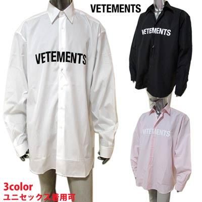 ヴェトモン VETEMENTS メンズ トップス シャツ 長袖 ユニセックス可 