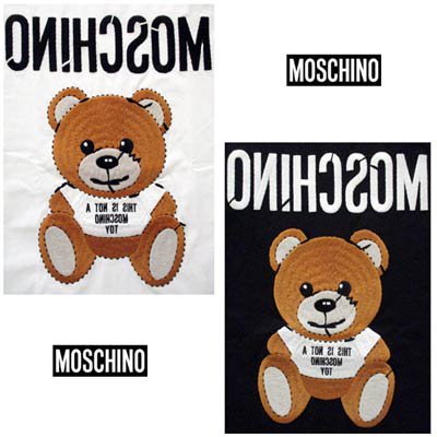 モスキーノ MOSCHINO メンズ トップス Tシャツ 半袖 ロゴ 2color