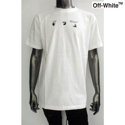 オフホワイト(OFF-WHITE)メンズ トップス Tシャツ 半袖 ロゴ 2color