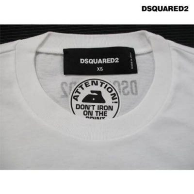 ディースクエアード DSQUARED2 レディース トップス Tシャツ ※2色展開ですが、白と黒で柄が違います ICON/dogロゴT  S80GC0031 S23029