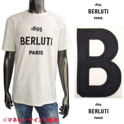 ベルルッティ BERLUTI メンズ トップス Tシャツ 半袖 ロゴ BERLUTI 