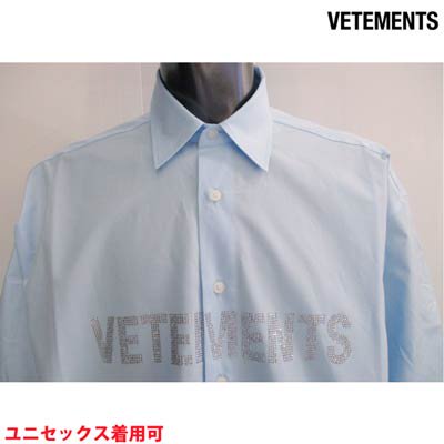 ヴェトモン VETEMENTS メンズ トップス シャツ 長袖 オーバーサイズ