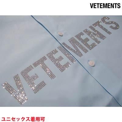 ヴェトモン VETEMENTS メンズ トップス シャツ 長袖 オーバーサイズ