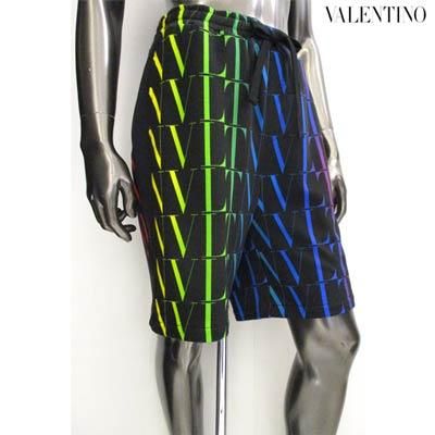 VALENTINO ハーフパンツ 総柄 Lサイズ - ショートパンツ