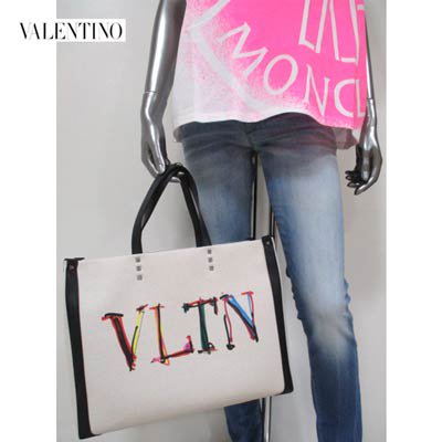 ヴァレンティノ VALENTINO メンズ 鞄 バッグ トートバッグ ロゴ ユニ