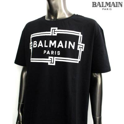 バルマン BALMAIN メンズ トップス Tシャツ 半袖 ロゴ 2color BALMAIN