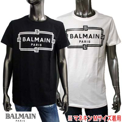 バルマン BALMAIN メンズ トップス Tシャツ 半袖 ※同デザインで 