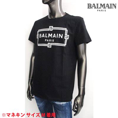 バルマン BALMAIN メンズ トップス Tシャツ 半袖 ※同デザインで