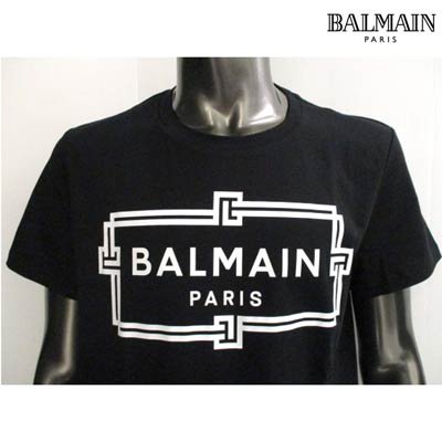 BALMAIN バルマンスター ホースデザインオーバーサイズ 半袖Tシャツ