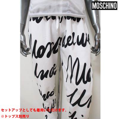 モスキーノ MOSCHINO メンズ パンツ ボトムス ロゴ 2color