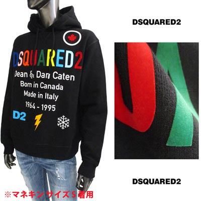 ディースクエアード(DSQUARED2) メンズ トップス パーカー フーディー ...