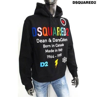 ディースクエアード(DSQUARED2) メンズ トップス パーカー フーディー ...