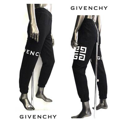 極細繊維クロス 【GIVENCY】 ジバンシー スウェットパンツ ボーダー