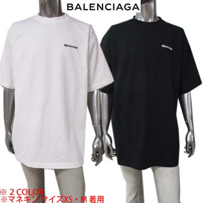 バレンシアガ BALENCIAGA メンズ トップス Tシャツ 半袖 2color 