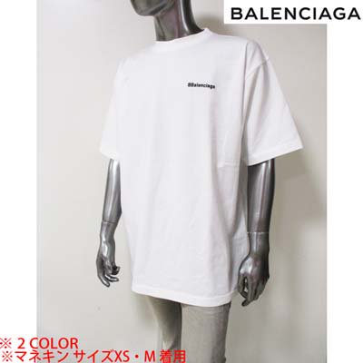 値引きする バレンシアガ/BALENCIAGA XS 半袖T ロゴ刺繍 641655 ...
