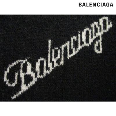 バレンシアガ BALENCIAGA メンズ トップス ニット セーター ロゴ ユニ