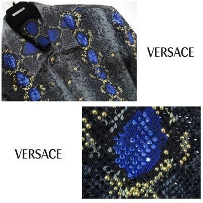 ヴェルサーチ VERSACE メンズ アウター ジャケット パイソン柄