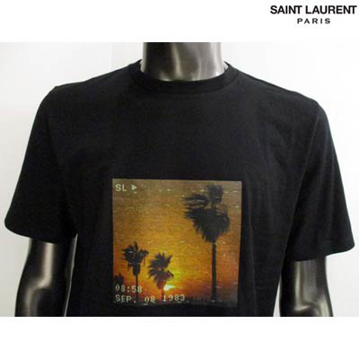 サンローランパリ SAINT LAURENT PARIS メンズ トップス Tシャツ 半袖