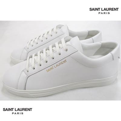 サンローランパリ SAINT LAURENT PARIS メンズ 靴 スニーカー ゴールド ...