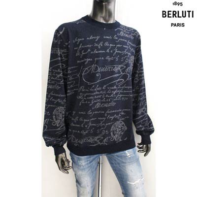 ベルルッティ BERLUTI メンズ トップス ニット セーター 総柄 