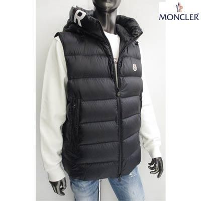 モンクレール★MONCLER★MONTREUIL★ベスト★ブラック★サイズ4 モンクレール MONCLER メンズ アウター ダウンベスト MONTREUIL