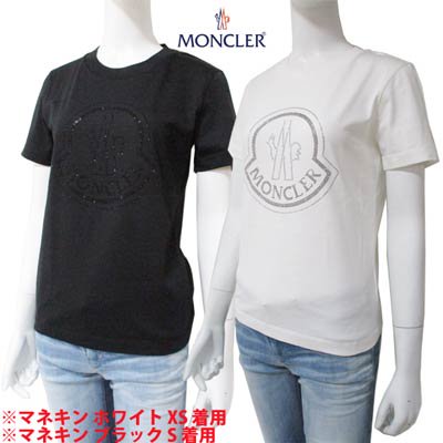 【美品】モンクレール Tシャツ 黒 XS レディース