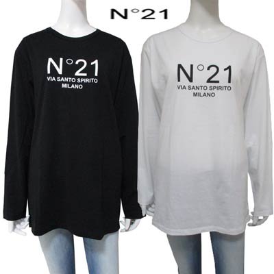 ヌメロヴェントゥーノ N°21 レディース トップス 2color ロングTシャツ