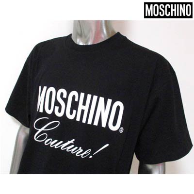 モスキーノ MOSCHINO メンズ トップス Tシャツ 2COLOR Moschino Coutureビッグロゴロゴ付オーバーサイズTシャツ  A0710 5240 1002/1555