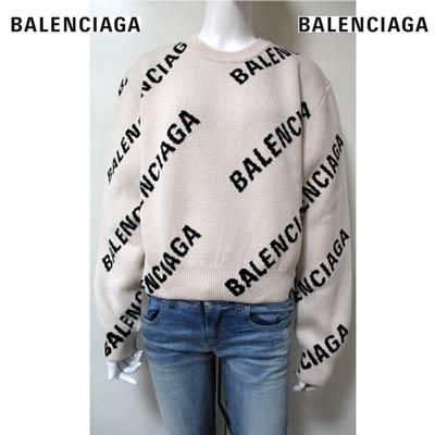 バレンシアガ BALENCIAGA レディース トップス ニット セーター ロゴ 