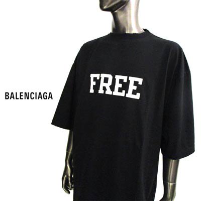 バレンシアガ BALENCIAGA メンズ Tシャツ 半袖 トップス ダメージ加工