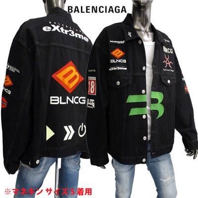 バレンシアガ BALENCIAGA メンズ アウター デニムジャケット マルチ 