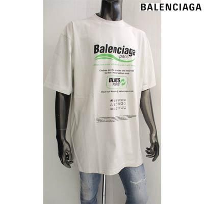 バレンシアガ BALENCIAGA メンズ トップス Tシャツ 半袖 マルチロゴ 