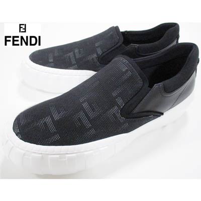 フェンディ FENDI メンズ 靴 スニーカー メッシュ地・かかと部分FENDI ...