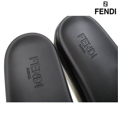 フェンディ FENDI メンズ 靴 サンダル FFズッカ柄型押しライン