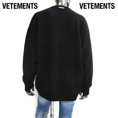 ヴェトモン(VETEMENTS) メンズ トップス ニット セーター バックネック