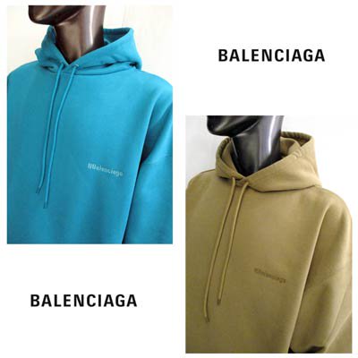 バレンシアガ(BALENCIAGA) メンズ トップス パーカー フーディーロゴ