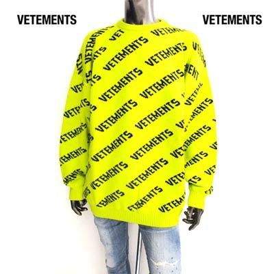 ヴェトモン VETEMENTS メンズ トップス ニット セーター 総柄VETEMENTS