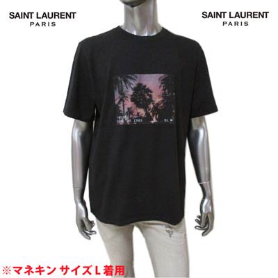 サンローランパリ SAINT LAURENT PARIS メンズ トップス Tシャツ 半袖