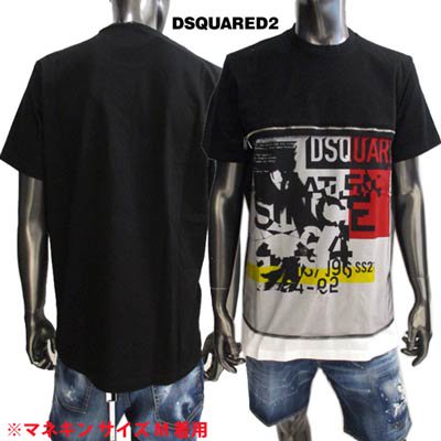 ディースクエアード DSQUARED2 メンズ トップス Tシャツ 半袖 ロゴ