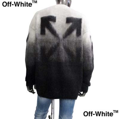 オフホワイト OFF-WHITE メンズ セーター ニット トップス ウール混