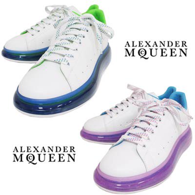 アレキサンダーマックイーン(ALEXANDER McQUEEN)
メンズ 靴 スニーカー ロゴ 2color ネオンカラークリアエアソールスニーカー
662657