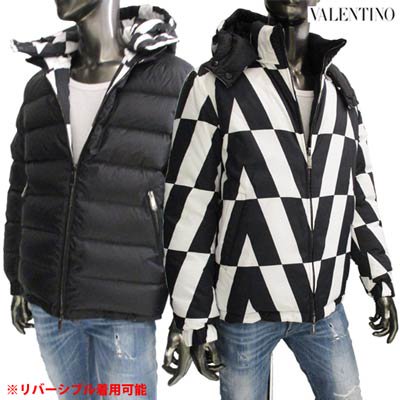 ヴァレンティノ(VALENTINO) メンズ アウター ダウン ジャケット ロゴ 