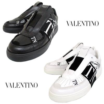 ヴァレンティノ(VALENTINO), メンズ 靴 スニーカー ロゴ 2color  シューレースオフデザイン・マルチVLTNロゴ付ローカットスニーカー, WY0S0E02 -  ハイドロゲン、モンクレール、アルマーニなどの海外インポートブランド豊富なガッツオンラインショップ