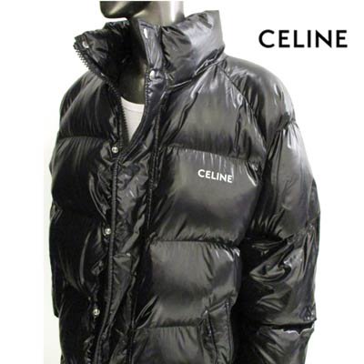 セリーヌ(CELINE) メンズ アウター ダウン ジャケット ロゴ チェスト