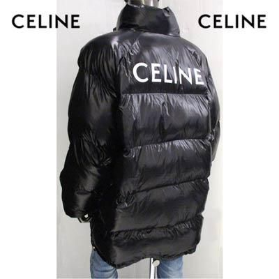 セリーヌ(CELINE) メンズ アウター ダウン ジャケット ロゴ チェスト