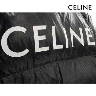 セリーヌ(CELINE) メンズ アウター ダウン ジャケット ロゴ チェスト