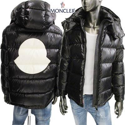 モンクレール MONCLER メンズ アウター ダウン ジャケット ロゴ FUSTET