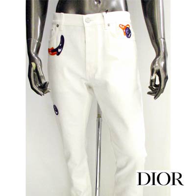 ディオールオム DIOR HOMME メンズ パンツ ボトムス ロゴ DIOR×ケニー