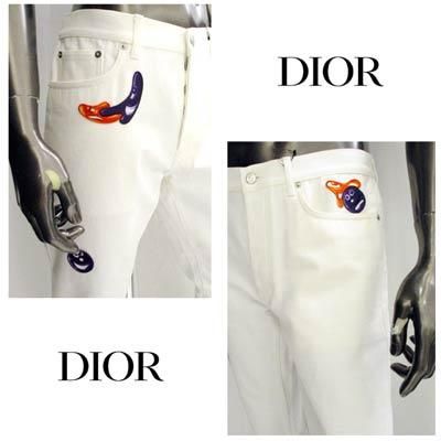 ディオールオム DIOR HOMME ボトムス サイズ30 コットン パンツ ディオールオム エディ期 コットン デニムパンツ 30 メンズ